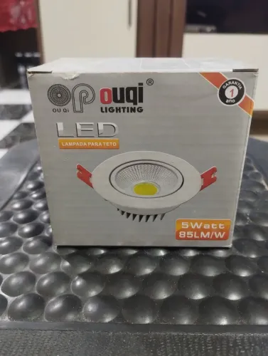 Lâmpada redonda para teto 5W 85LM/W