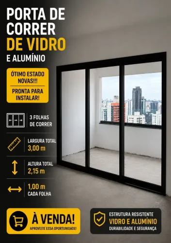 Venda porta sacada