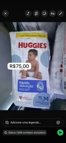Fraldas Huggies