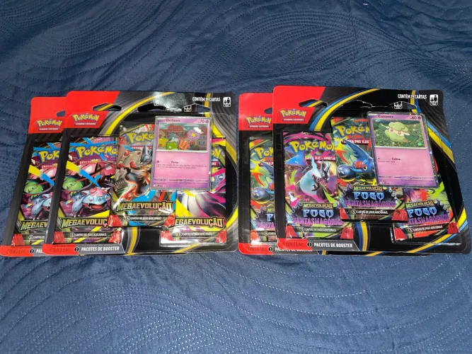 Blister triplo Pokémon 