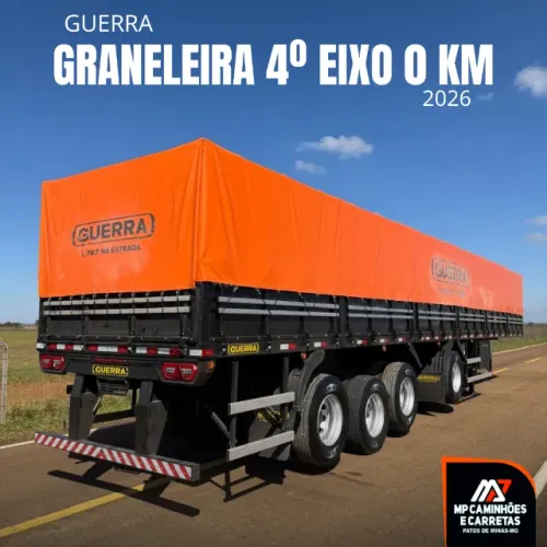 CARRETA GRANELEIRA 4º EIXO 0 KM