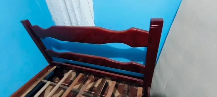 Cama casal madeira