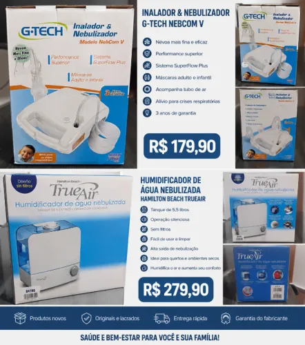 Inalador e nebulizador