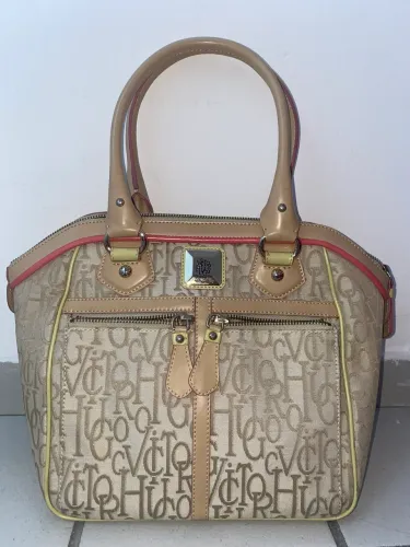 Bolsa Victor Hugo monograma vintage