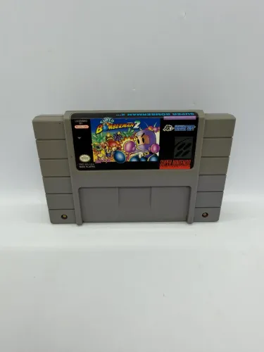 Cartucho Super Nintendo Super Bomberman 2 Original