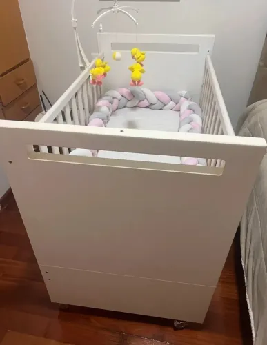Berço americano branco