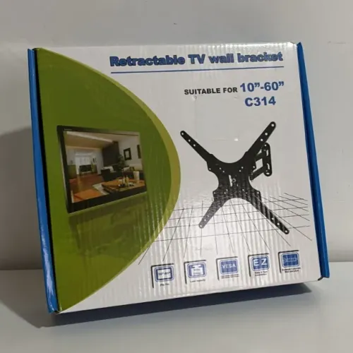 SUPORTE PARA TELEVISÃO ARTICULADO REFORÇADO DE 10 A 60 RETRÁTIL