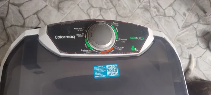 Tanquinho Colormaq 6 kilos