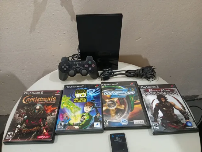 Playstation 2 slim original completo
