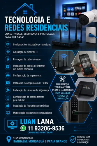 TECNOLOGIA E REDES RESIDENCIAIS