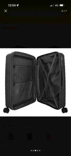 Samsonite Bon X Mala de Bordo Preta Pequena 