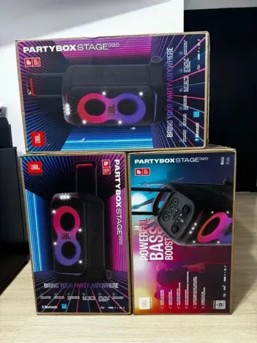 Caixa de som JBL Partybox Stage 320 - Lacrada - NF - Garantia