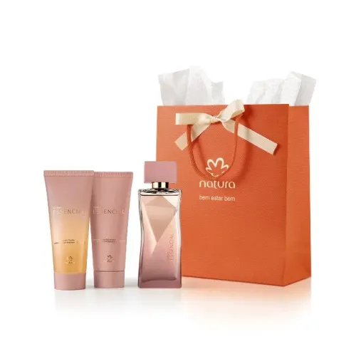 Kit Presente Natura Essencial Feminino (3 Produtos) - Pronta Entrega