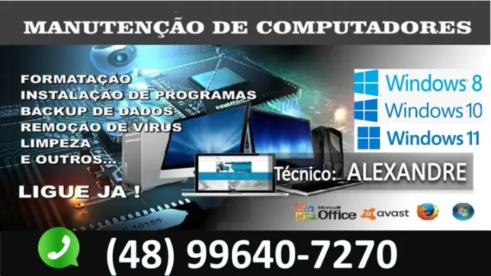 FORMATAÇAO DE COMPUTADORES