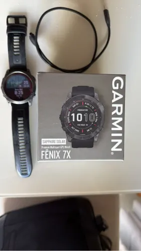 Garmin Sapphire solar fênix 7 X