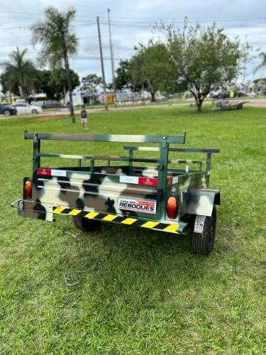 Reboque novo completo solda mig pneus novos entrega imediata