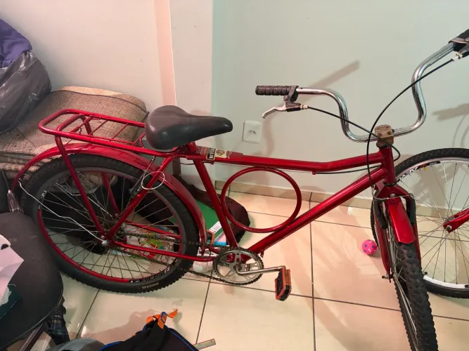 Vende-se bicicleta barra circular reformada recentemente