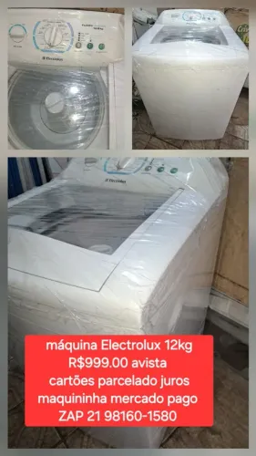 Máquina de Lavar Electrolux 12Kg