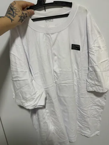 Blusa baw branca oversized tamanho 3G/XXLARGE
