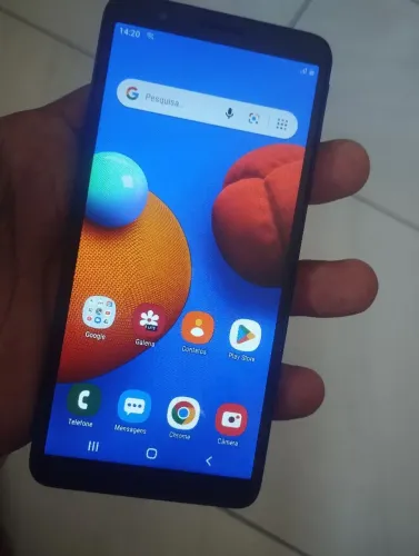 Celular Samsung A01 Core funcionando tudo