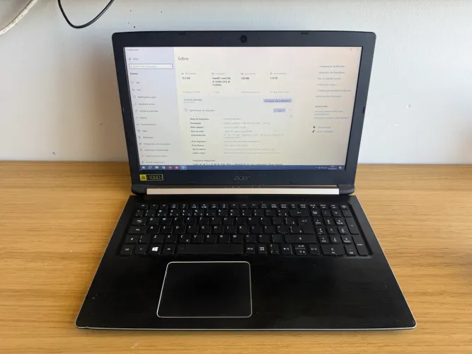 Notebook Acer Aspire 5 515 i5 7Gen