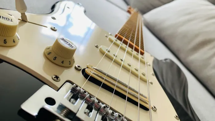 Guitarra SX Stratocaster SST 57 Vintage canhota (Upgrades Malagoli + Trava)