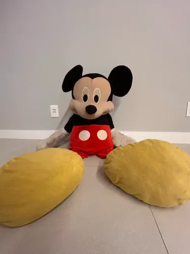Mickey Mouse pelúcia gigante de 1,10