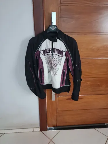 Jaqueta Harley Davidson Feminina Semi Nova P