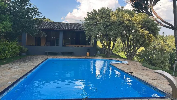 Chácara para Temporada em Bragança - Aceita Pet + Espaço para Eventos com Decoração