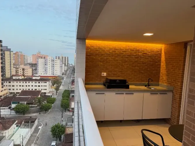 Apartamento Smart Home na Guilhermina 2 dorm com suíte NOVO, Mobiliado Ac. Troca Permuta
