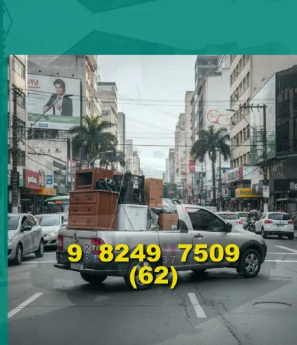 Frete para Vila Nova, Jardim Goiás, Cidade Jardim e Universitário!