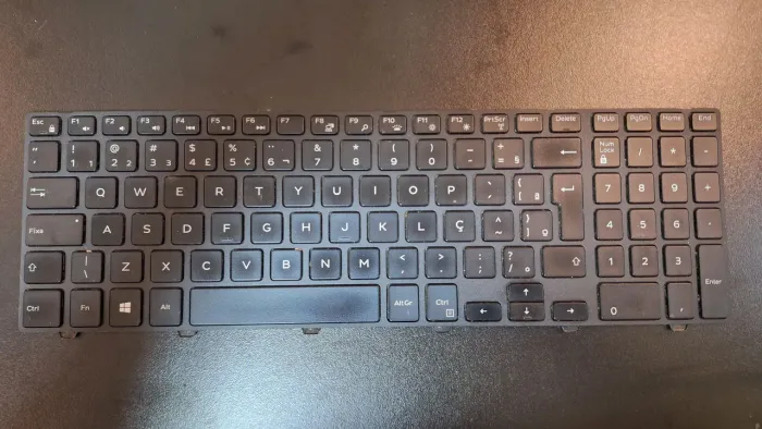 Teclado Dell Inspiron 15 Original c/ Luz (Perfeito Estado)