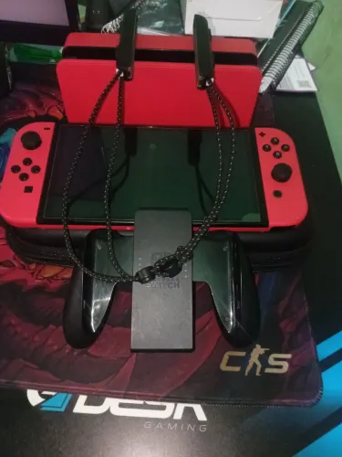 Nintendo switch oled versão do mario