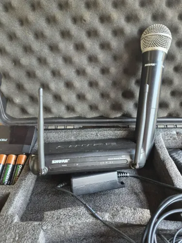 Microfone shure sem fio P58