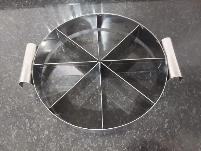Cortador/Marcador Profissional de Tortas e Bolos em Aço Inox