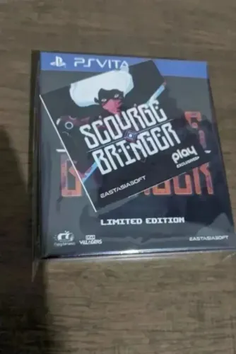 Jogo Ps Vita Scourge Bringer Limited Edition Lacrado Psvita