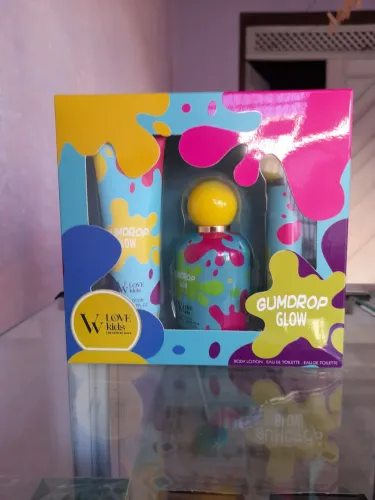 Kit de perfumes infantil,love kids gumdrop glow