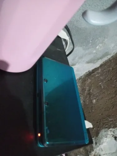 3ds azul metálico carregador tipo c destravado totalmente atualizado 