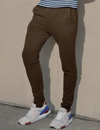 Calça jogger P Marrom - Lacrada