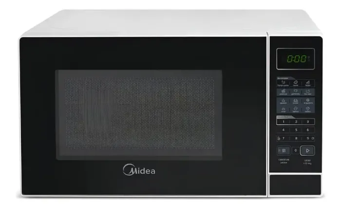 Micro-ondas MRAS21 20l Branco Porta Preta Minuto Fácil Midea