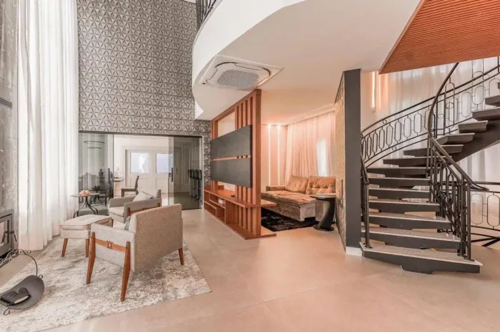 Santa Felicidade, Casa Cond. Reserva Allameda, 4 suítes, 4 vagas, piscina aquecida, à vend
