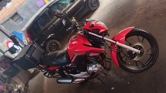 Honda 160 flex pronta para a estrada