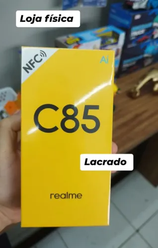 Realme C85 8/256 Novo lacrado 
