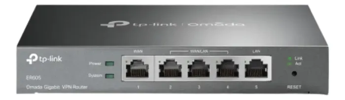 Roteador TP-Link SafeStream TL-R605 V2 er605 preto
