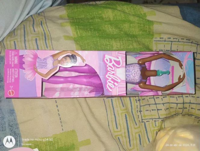 Corpo boneca Barbie bailarina morena