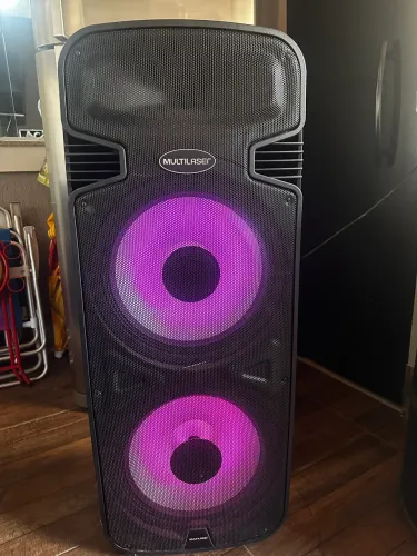Caixa de som de 3.500W multilaser