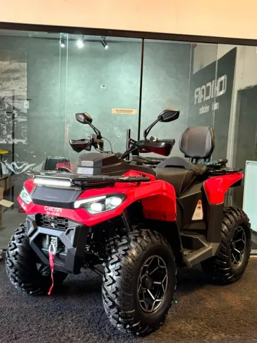 Quadriciclo Hummer vermelho 0KM 2026