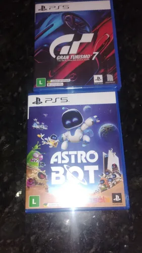 Astro Bot + GT7 PS5 Lacrado - Venda ou Troca (Leia a Descrição)