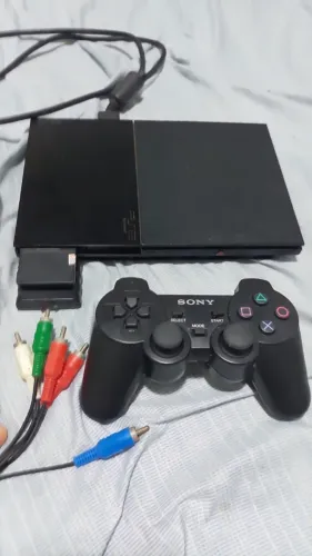 PS2 desbloq. com controle sem fio