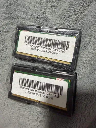 Torro duas ddr4 16gb 2400mHz NOVAS